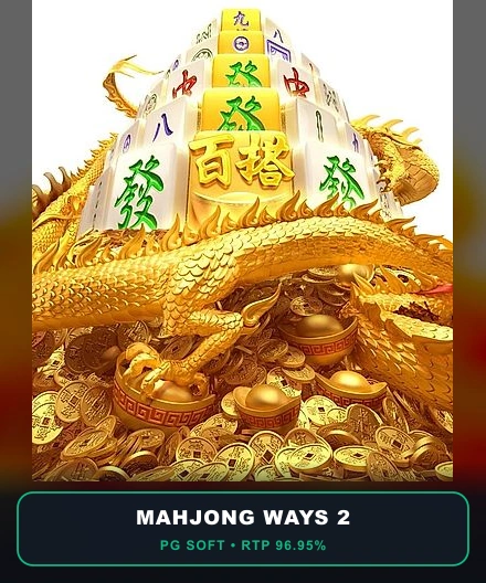 PG Soft Mahjong Ways 2 Slot R777